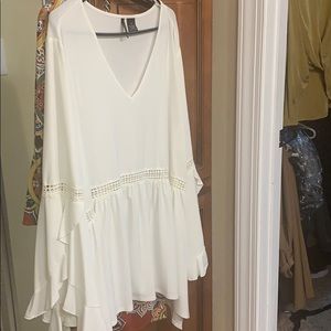 Off-White V-Neck Top